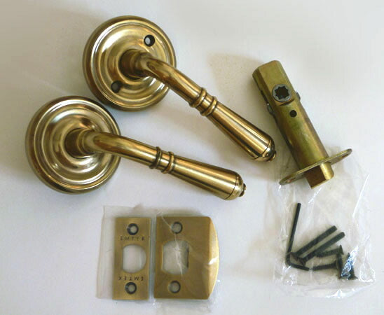 EMTEK製ドアノブセットトリノ レギュラー フレンチアンティーク色