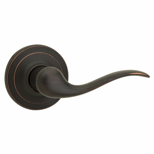 【タスティン ブロンズ色】クイックセット社 レバーハンドル 空錠 トイレ錠