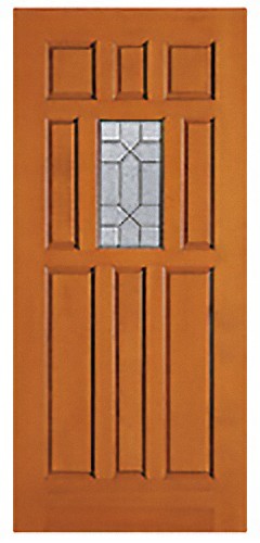 エクステリア ドア 4155トリプルガラス ブラックパティナモール)