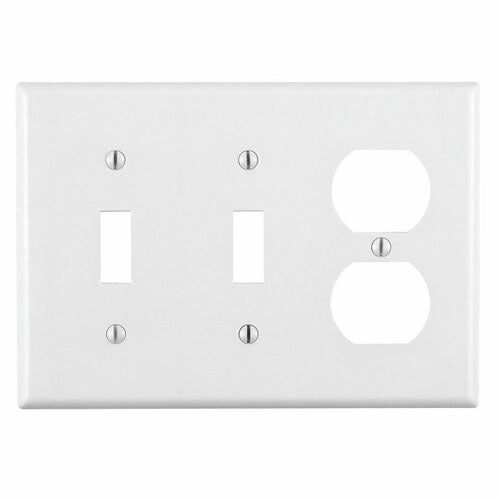 コンビプレート2連&2口プラスチック