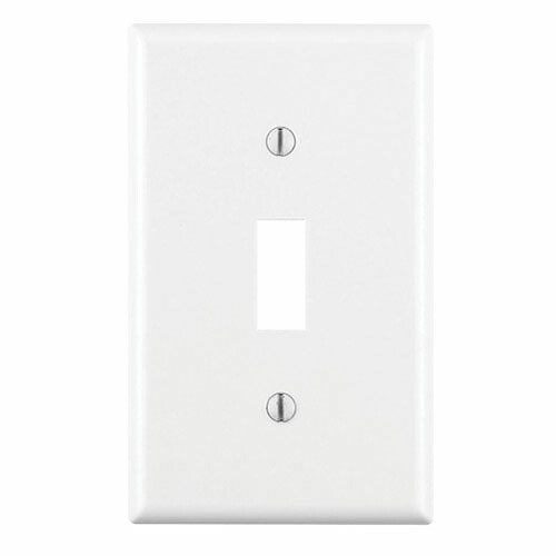 1連スイッチプレート スチール